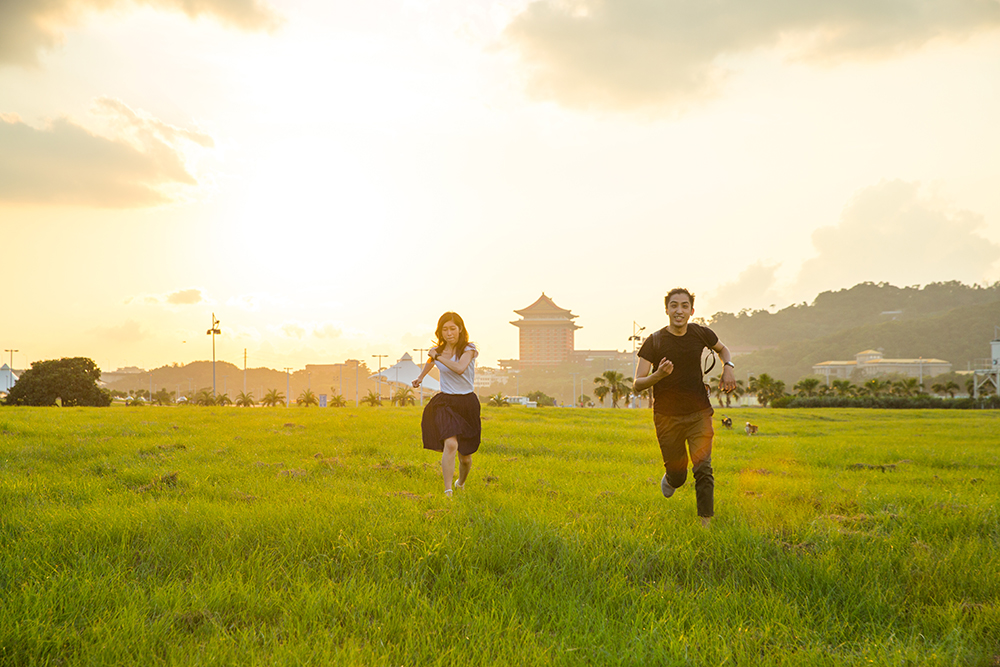 Running wild in Dajia Riverside Park