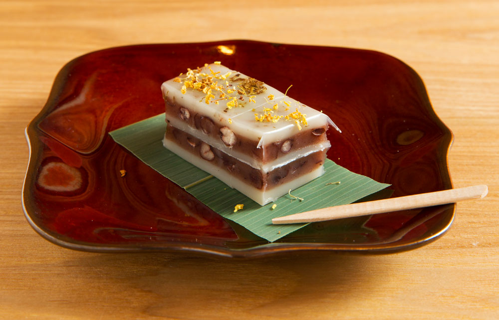 Adzuki bean cake