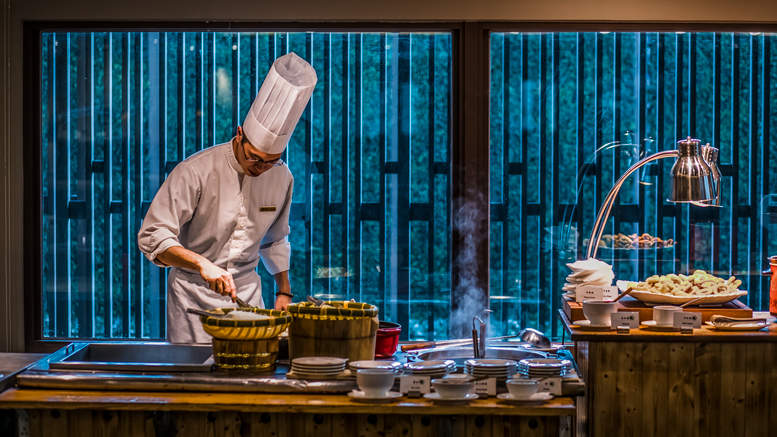 Chef at Gladden Buffet Restaurant