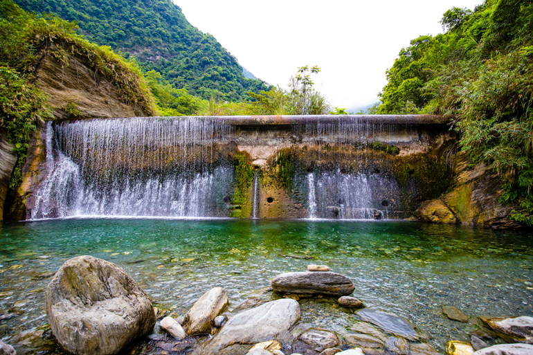 Dam at Feicui Valley