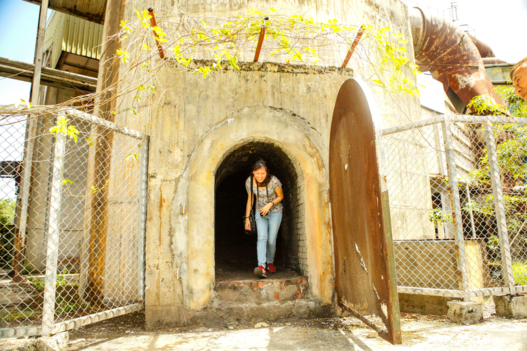 Exploring the old factory